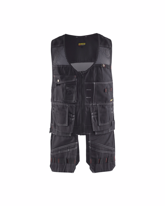 Arbejdsvest 3100 sort, str. XL