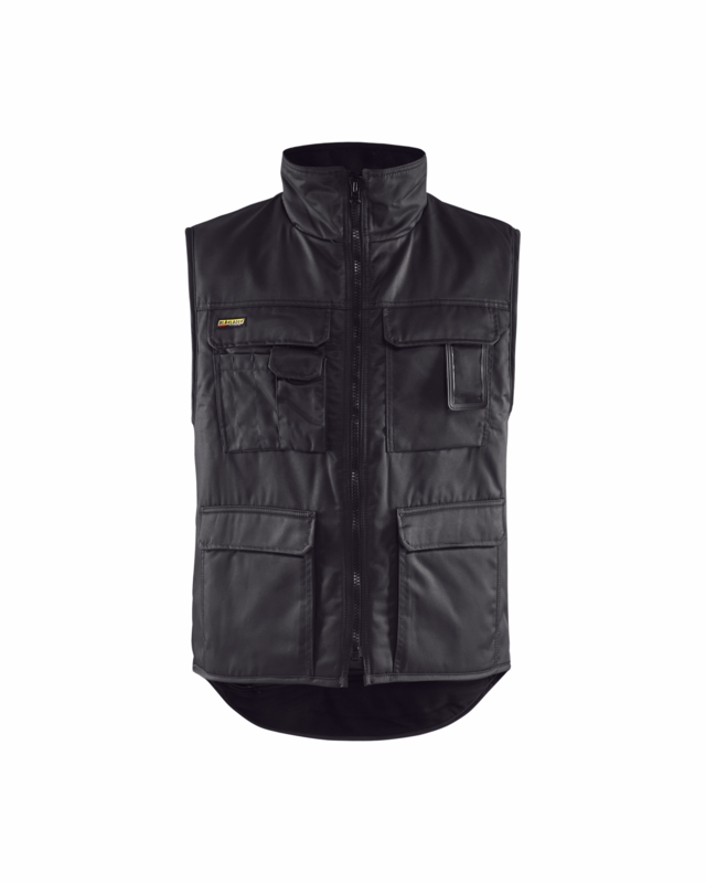 Vinter vest 3801 sort, str. M