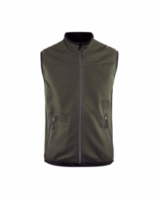 Blåkläder - Softshell Vest 3850 olivengrøn/sort