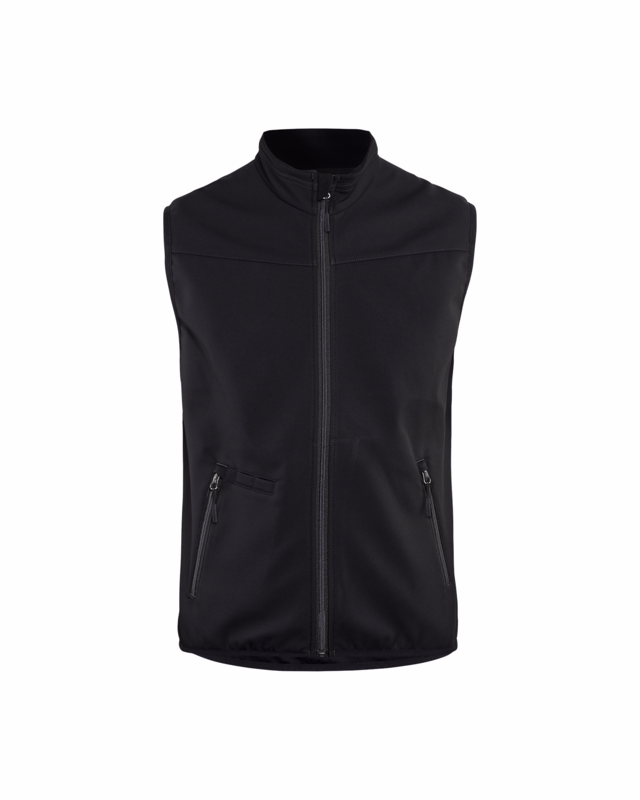 Softshell Vest 3850 sort/mørk grå, str. S