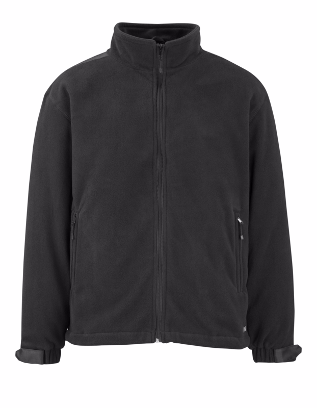 Fleecejakke 06542 sort, str. L