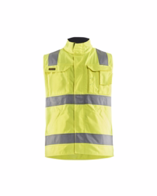 Blåkläder - Arbejdsvest Hi-vis 8505 gul/marineblå