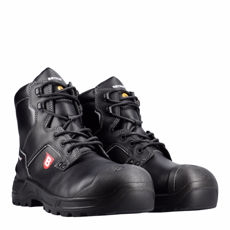 Sikkerhedsstøvlet B-dry 491, sort, str. 46
