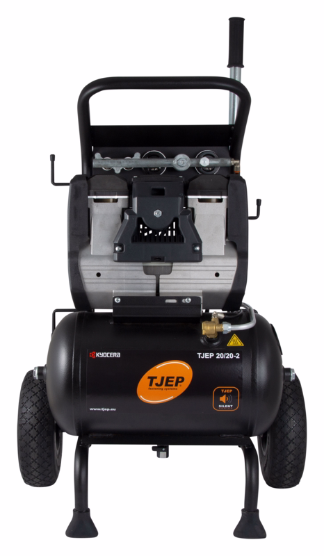 Kompressor Silent 20/20-2 oliefri, 19 L