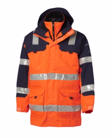 Viking - Vinterjakke Parka 112043 Hi-vis orange/navy