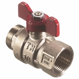   - Kuglehane T-greb 1/2" indv./udv.