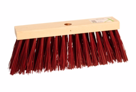 Roliba - Gadekost u/skaft, røde hår 15x5 rk.