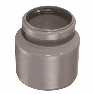 Reduktion 110x75 mm PP grå  -lav model