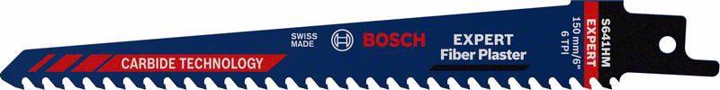 Bajonetsavklinge S641HM t/gips og puds 150mm, 1 stk