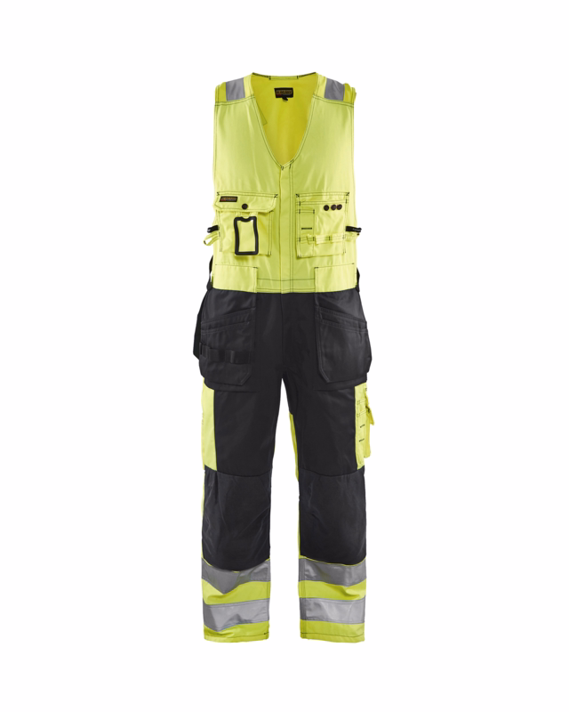 Helbuks Hi-vis 2653 gul/sort, str. D120