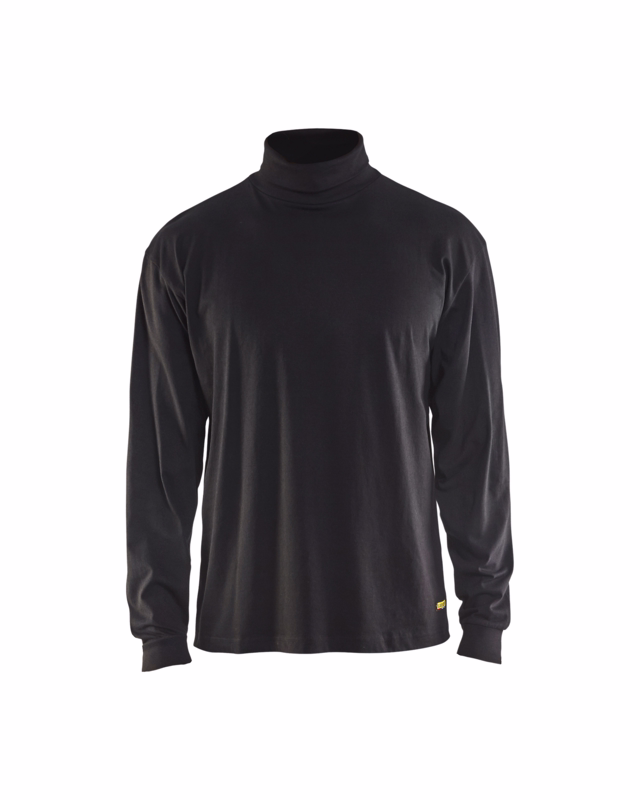 Rullekrave Trøje 33201040 sort, str. 2XL