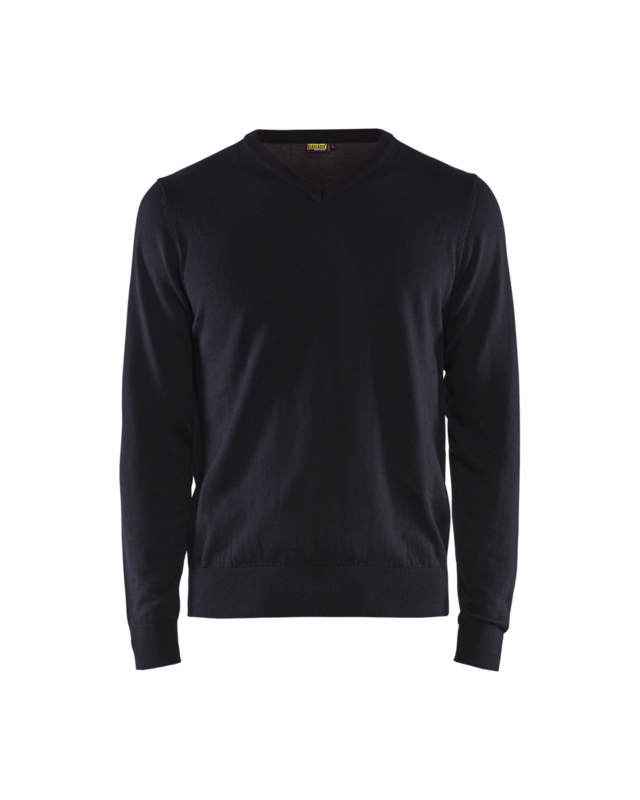 Pullover 3590 mørk marineblå, str. S