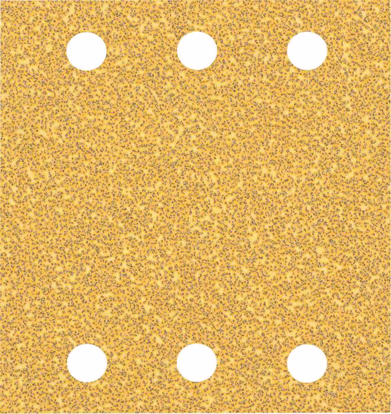 Slibepapir 115x107mm 6h K120, 10 stk