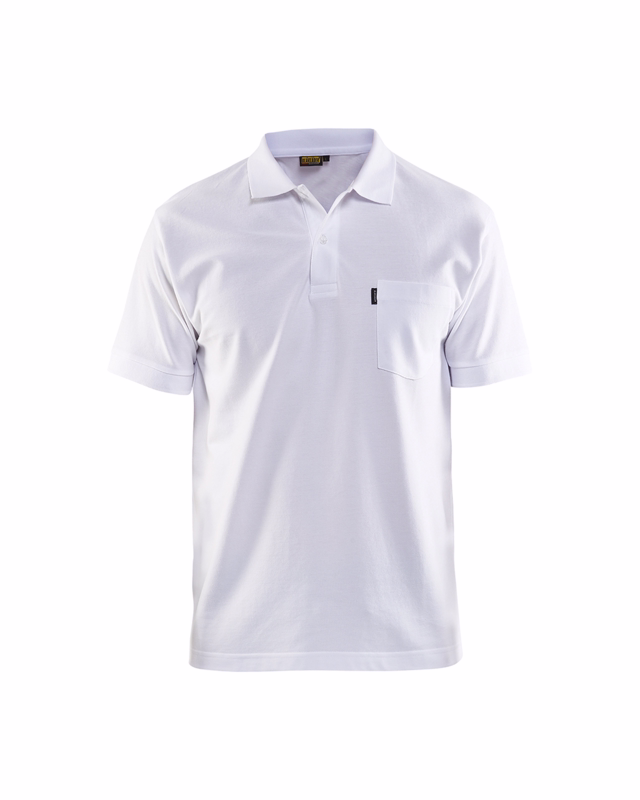 Poloshirt 3305 hvid, str. S