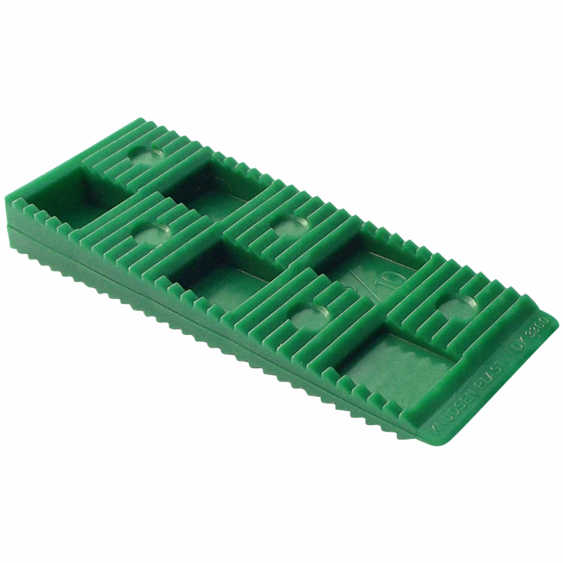 Opklodsningskile grøn 80x30x10mm, á 1000 stk