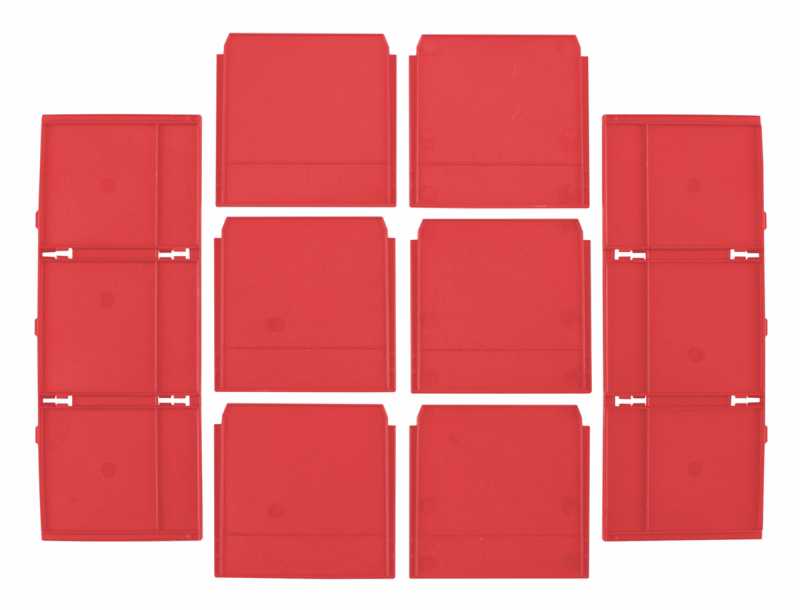 Rumdelere m/2 skuffer, PACKOUT