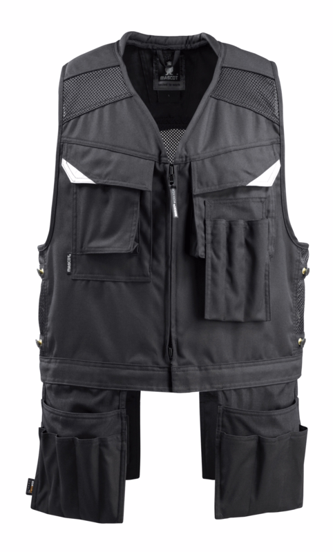 Værktøjsvest 15089 sort, str. 2XL