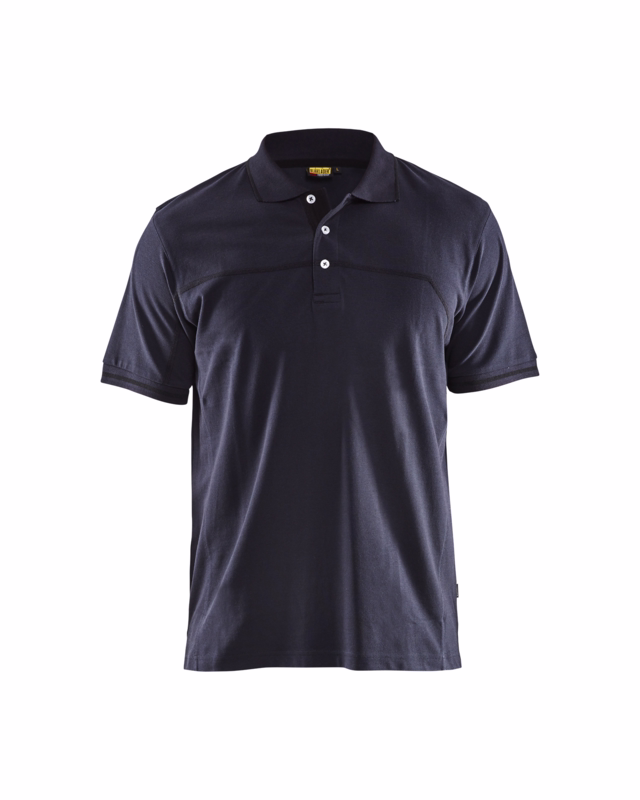 Poloshirt 3389 mørk marineblå/sort, str. 3XL