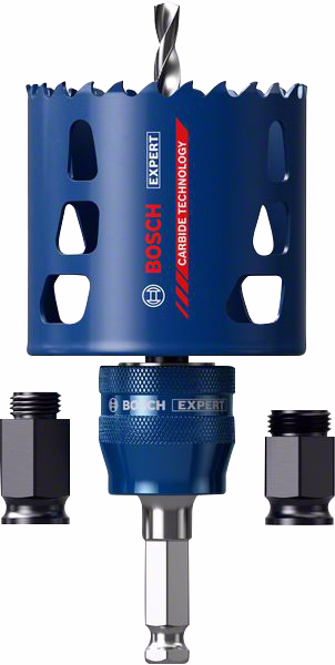 Hulsav adaptersæt Carbide 68mm