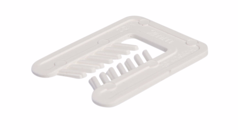 Afstandsbrikker Mini QuickFix 2mm Hvid 500 stk