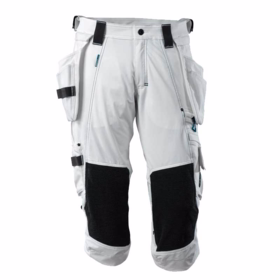Mascot - Knickers 4-vejs stretch Hvid