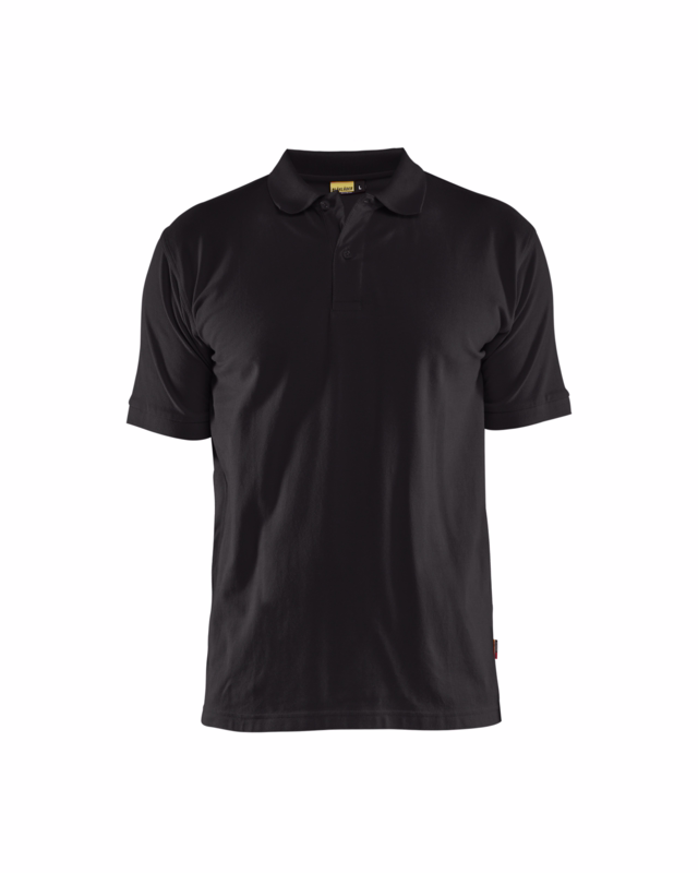 Poloshirt 3435 sort, str. L