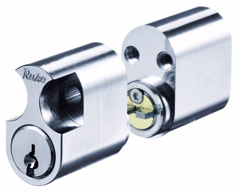 Cylindersæt oval RB2602 rsl Rokoko m/3 nøgler