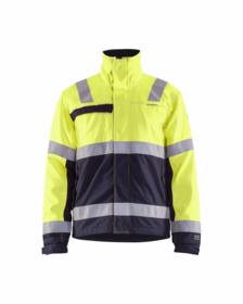 Blåkläder - Vinterjakke Hi-vis 4069 gul/marineblå
