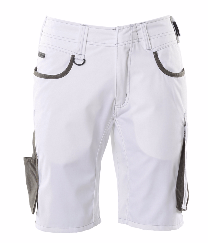 Arbejdsshorts 18349 hvid/mørk antracit, str. 52