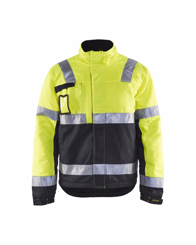 Vinterjakke Hi-vis 4862 gul/sort, str. S