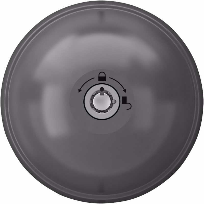 Dørlås UFO3 SmartDuo grå, 1-pak