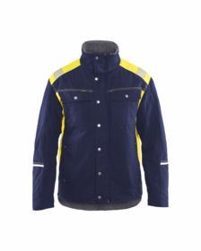 Blåkläder - Vinterjakke Hi-vis 4915 marineblå/gul