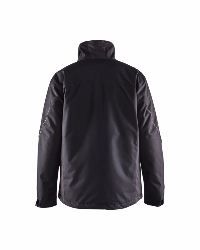 Vinterjakke 4918 sort/mørk grå, str. 3XL