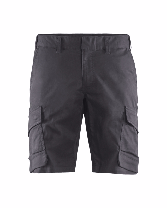 Serviceshorts 1446 mellemgrå/sort, str. C44