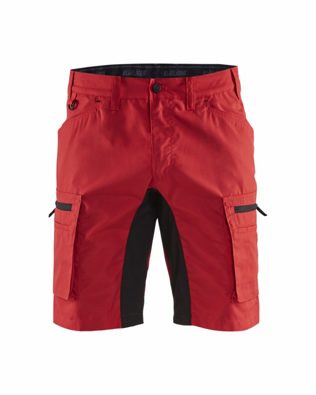 Serviceshorts 1449 rød/sort, str. C46