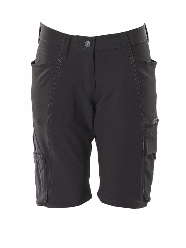 Arbejdsshorts Dame 18048 sort, str. 48