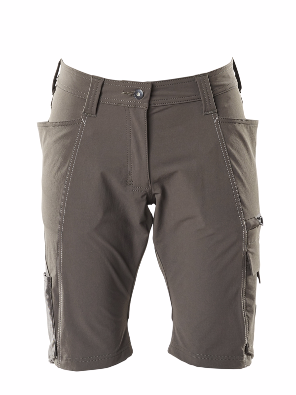 Arbejdsshorts Dame 18048 mørk antracit, str. 50