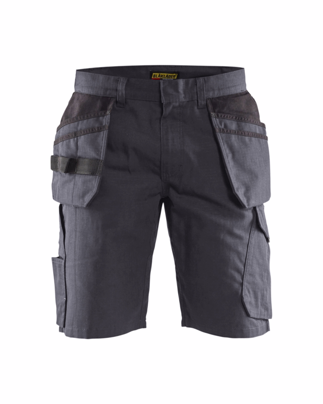 Serviceshorts 1494 mellemgrå/sort, str. C44