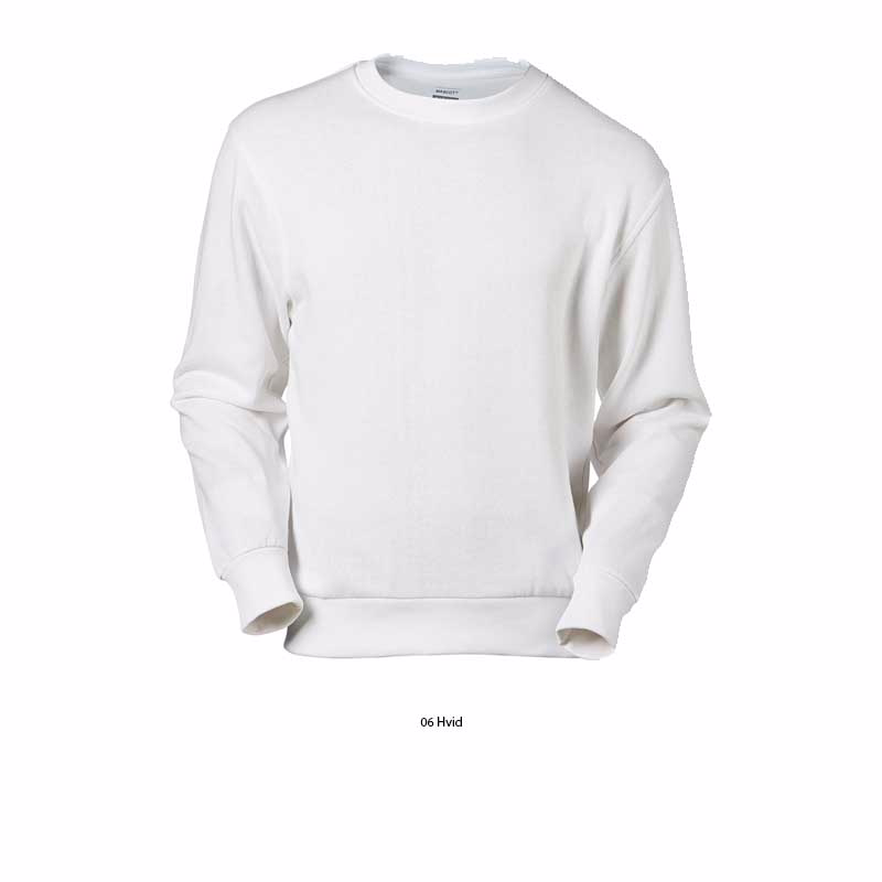 Sweatshirt Carvin hvid, str. S
