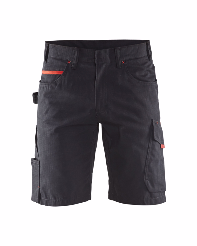 Serviceshorts 1499 sort/rød, str. C50