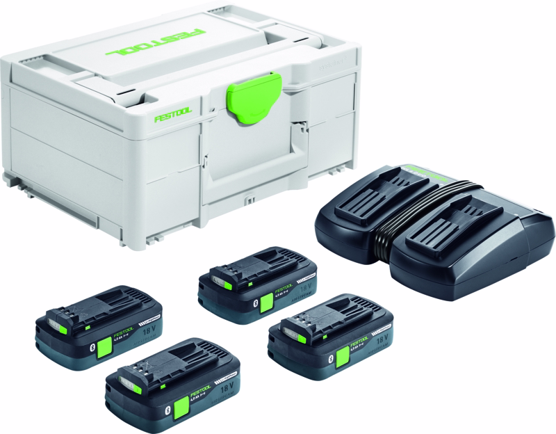 Energi-Set SYS 18 V 4x4,0/TCL 6 DUO