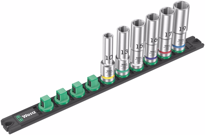 Toppesæt C 1 Zyklop, 1/2", 9 dele