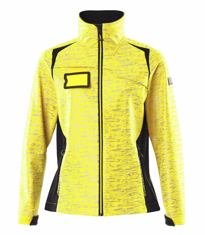 Softshell Dame 19212 Hi-vis gul/sort, str. XS