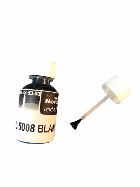 Reparationsmaling m/pensel 25ml Ral9010