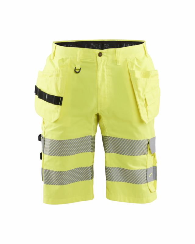 Arbejdsshorts Hi-vis 1586 gul, str. C44