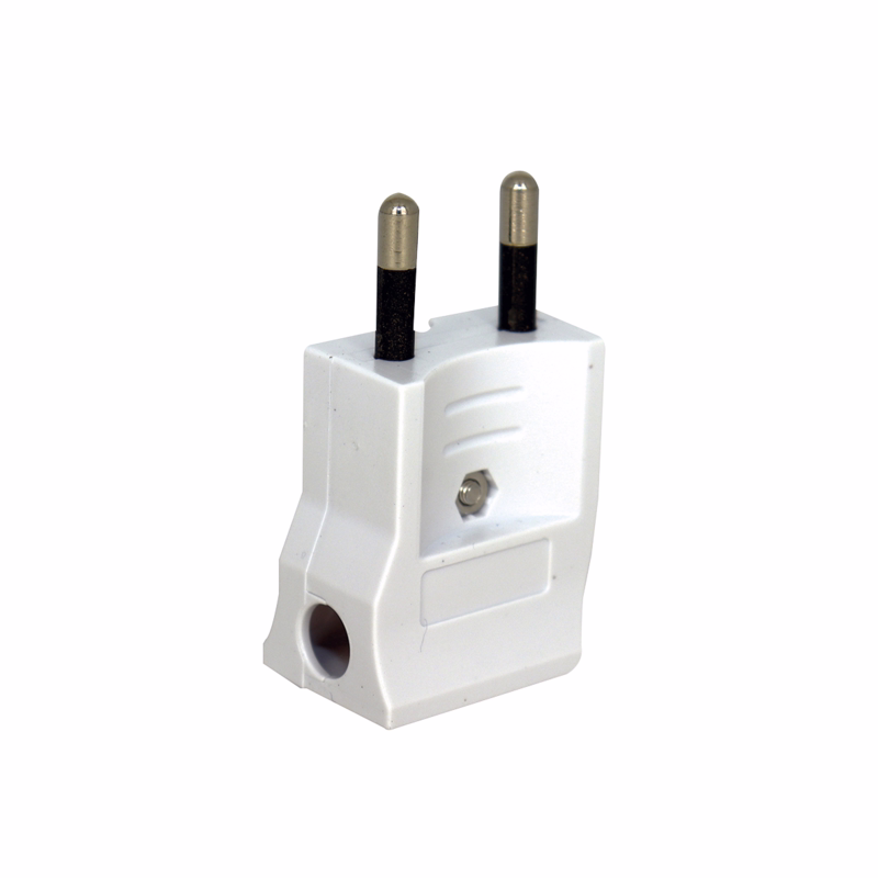 Stikprop vinkel hvid