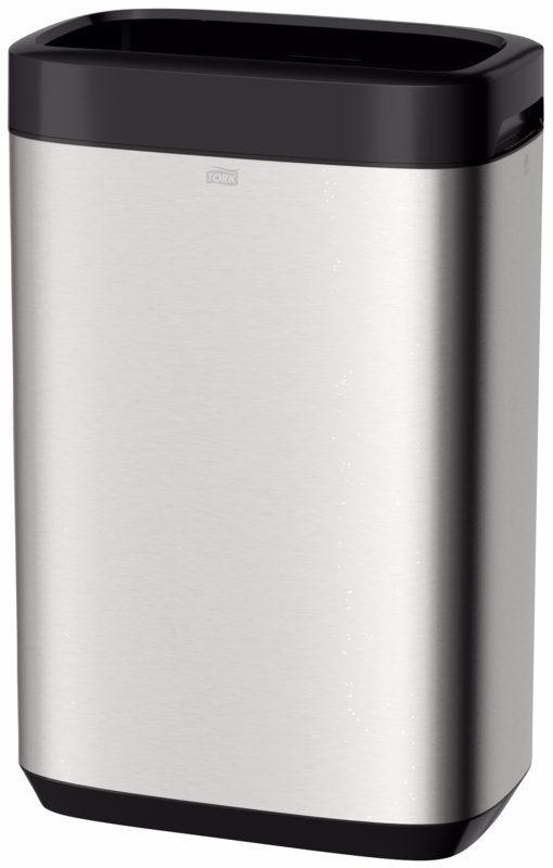 Affaldsspand rustfrit stål 50L