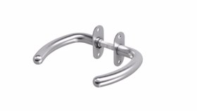 Line 18 - Dørgreb RS K-form Ø18 m/rosetter smalprofil 7062.07AB