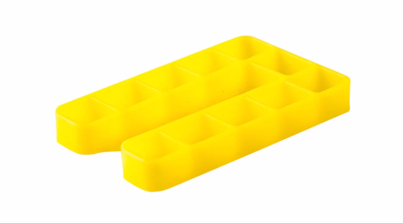 Afstandsbrikker QuickFix 10mm Gul, á 500 stk