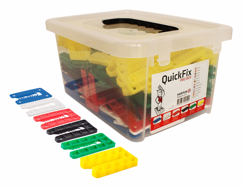 Afstandsbrikker QuickFix Mixbox, á 250 stk